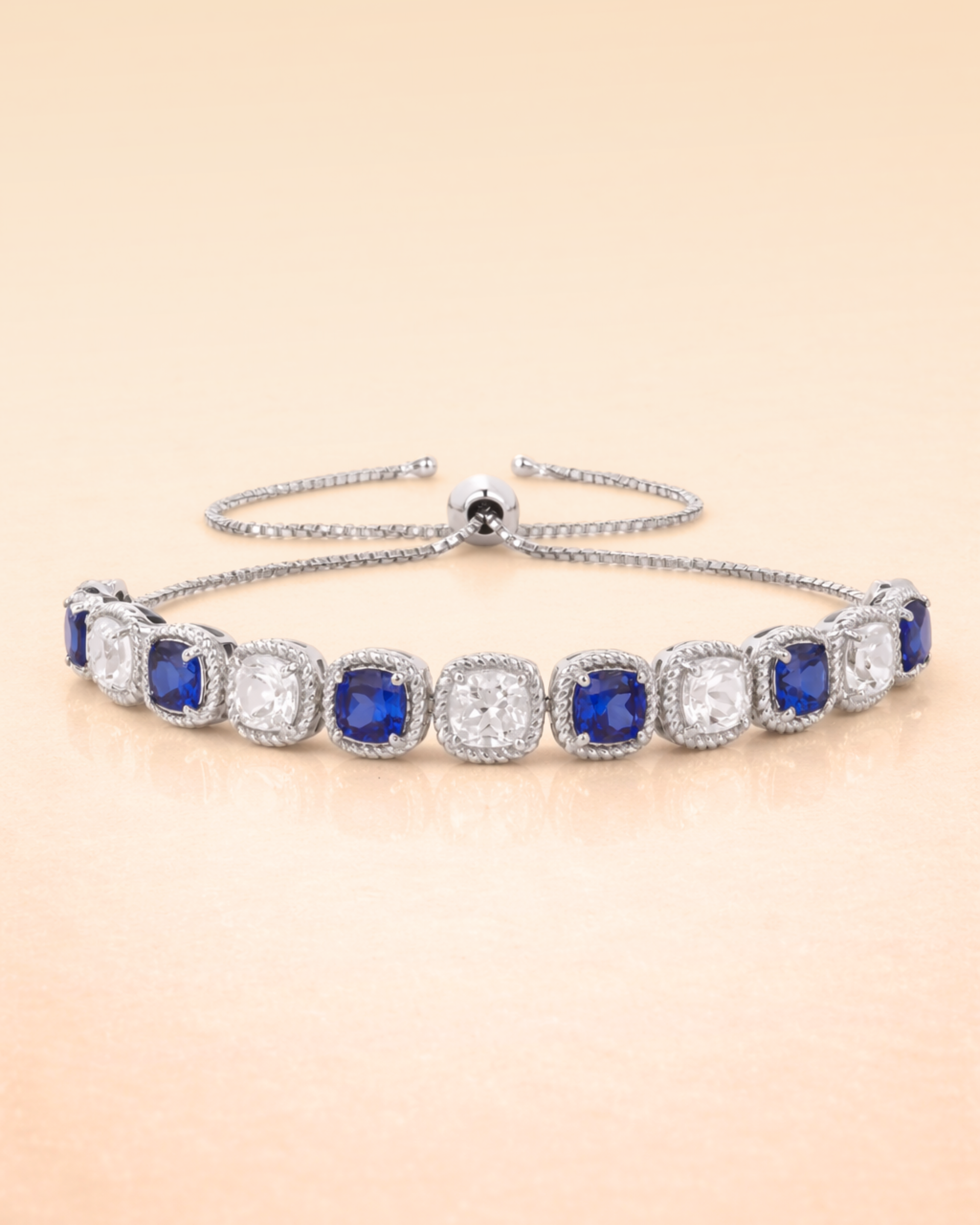 Lab-Grown Gemstone Bracelet