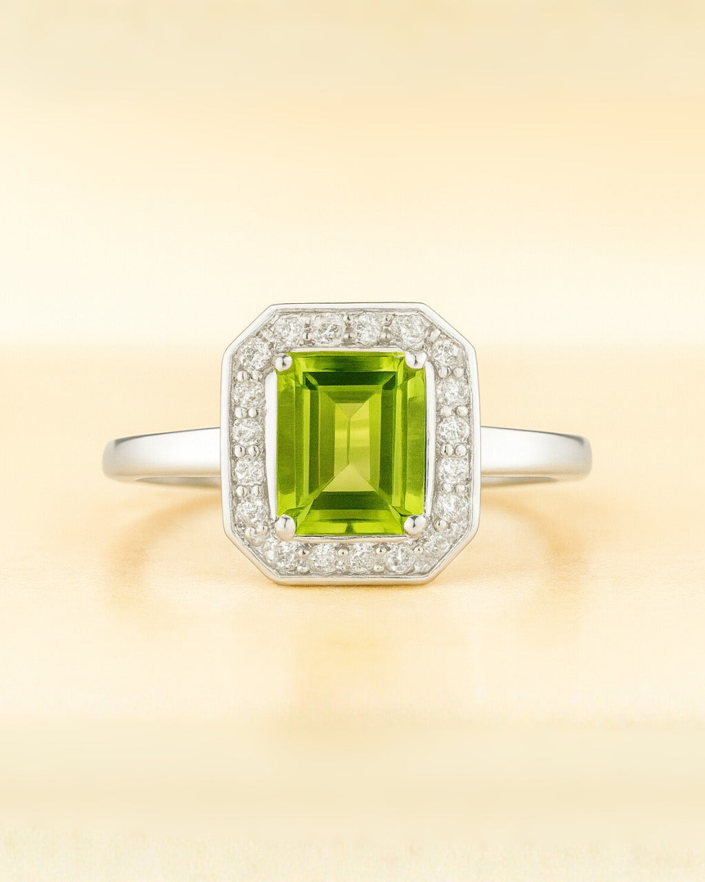 Lab Diamond & Gemstone Ring