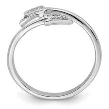 Load image into Gallery viewer, Sterling Silver CZ Arrow Ring