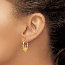 Load image into Gallery viewer, 10k Irish Claddagh Hoop Earrings Fine Color Jewels best first mothers day gift, claddagh earrings, claddagh earrings hoops, claddagh hoop earrings, first mothers day gift ideas, first mothers day gift ideas from husband, first time mothers day gifts, gold claddagh earrings, gold claddagh hoop earrings, gold Jewelry, irish claddagh earrings, large claddagh hoop earrings, Mother&#39;s Day Gift Ideas for Wife from Husband, mother&#39;s day gifts for first time moms, Mother&#39;s Day Gifts from Husband, QG