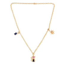 Load image into Gallery viewer, pet lover charm necklace gift for her