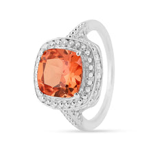 Load image into Gallery viewer, cocktail sapphire ring for women, statement sapphire ring for women