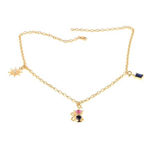 Load image into Gallery viewer, multi charm necklace gift for her
