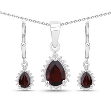 Load image into Gallery viewer, Garnet Jewelry Set