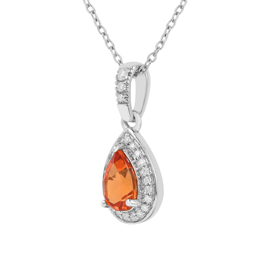 Peach sapphire Teardrop Pendant Necklace Fine Color Jewels AFFORDABLE NECKLACE, ANNIVERSARY GIFT FOR HER, dla-dm-discount-all-154898, HALO NECKLACE, necklace gift for her, NECKLACE GIFT FOR WOMEN, peach Gemstone, Peach Sapphire Jewelry, peach Sapphire necklace, peach sapphire pendant necklaceLab Created Padparadscha necklace, Pink Orange Sapphire, TEARDROP NECKLACE, Trending Jewelry