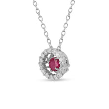 Load image into Gallery viewer, Dancing Stone Natural Ruby Necklace