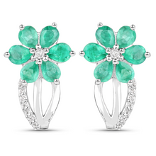 Load image into Gallery viewer, Genuine Emerald Jewelry Set