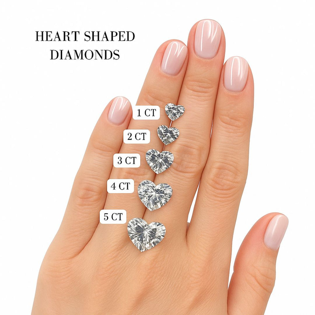 Heart Loose Lab Grown Diamond Stone VVS2 IGI Certified