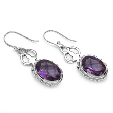 Load image into Gallery viewer, Sterling Silver Amethyst Jewelry Sets