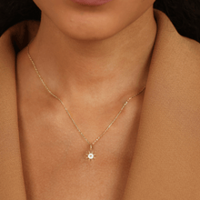 Load image into Gallery viewer, Mother of Pearl Ruby Pendant Necklace