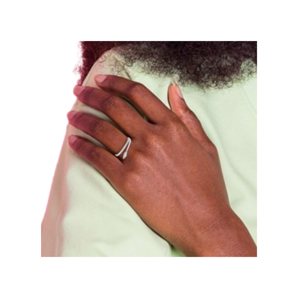 Fancy Cubic Zirconia Fashion Snake Ring