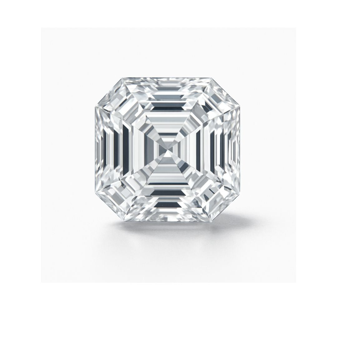 Asscher Cut Loose Lab Grown Diamond Stone VS1 IGI Certified