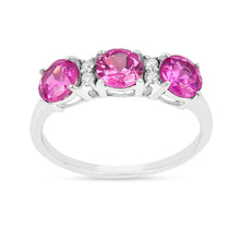 Load image into Gallery viewer, statement ring design, eternity ring sapphire, corundum ring design, sapphire jwelry on a budget