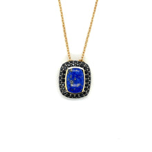 Load image into Gallery viewer, Natural Blue Lapis Lazuli Pendant Necklace