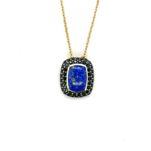 Load image into Gallery viewer, Natural Blue Lapis Lazuli Pendant Necklace