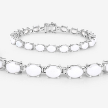 Load image into Gallery viewer, Natural Opal Tennis Bracelet