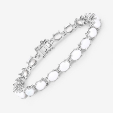 Load image into Gallery viewer, Natural Opal Tennis Bracelet