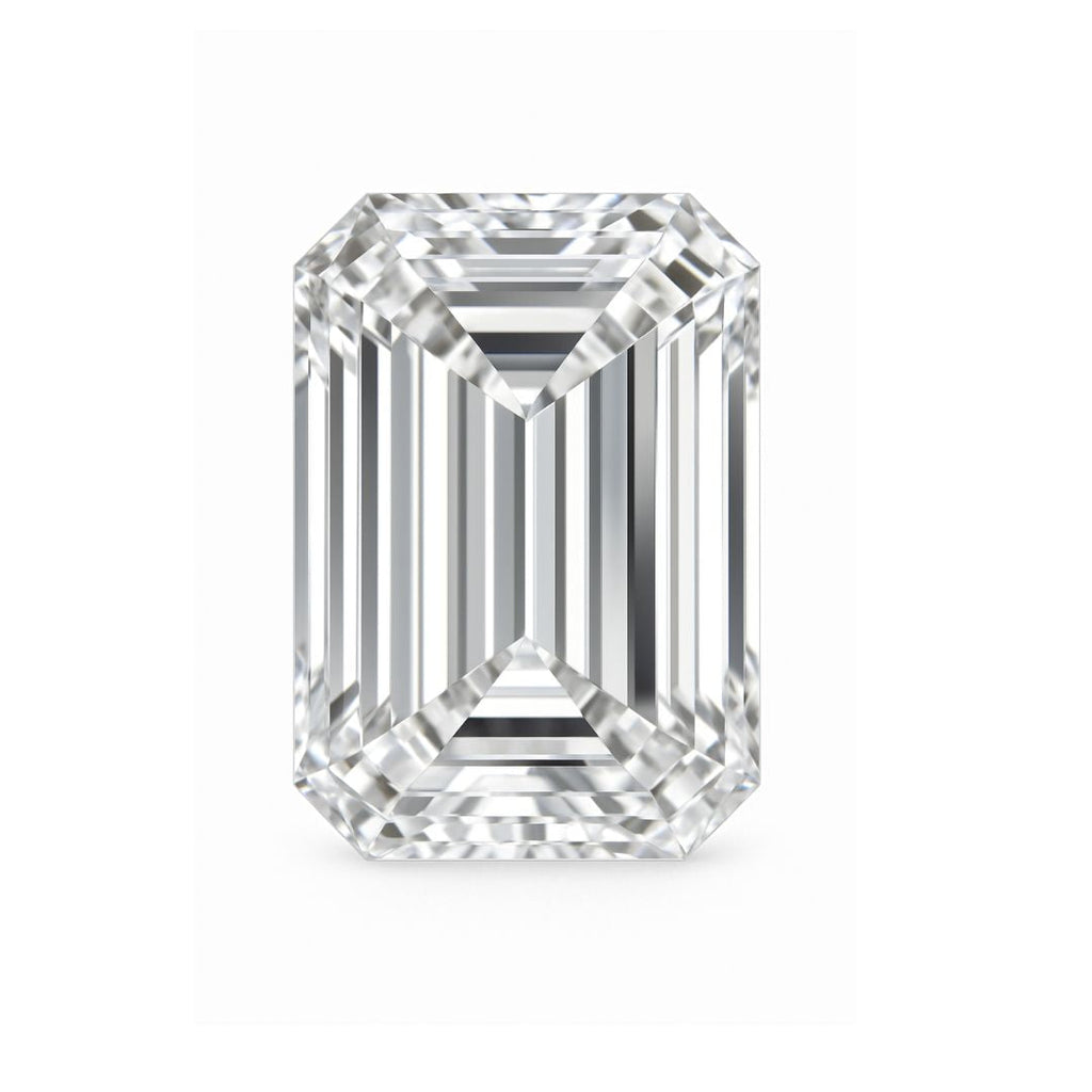 Emerald Cut Loose Lab Grown Diamond Stone VS2 IGI Certified