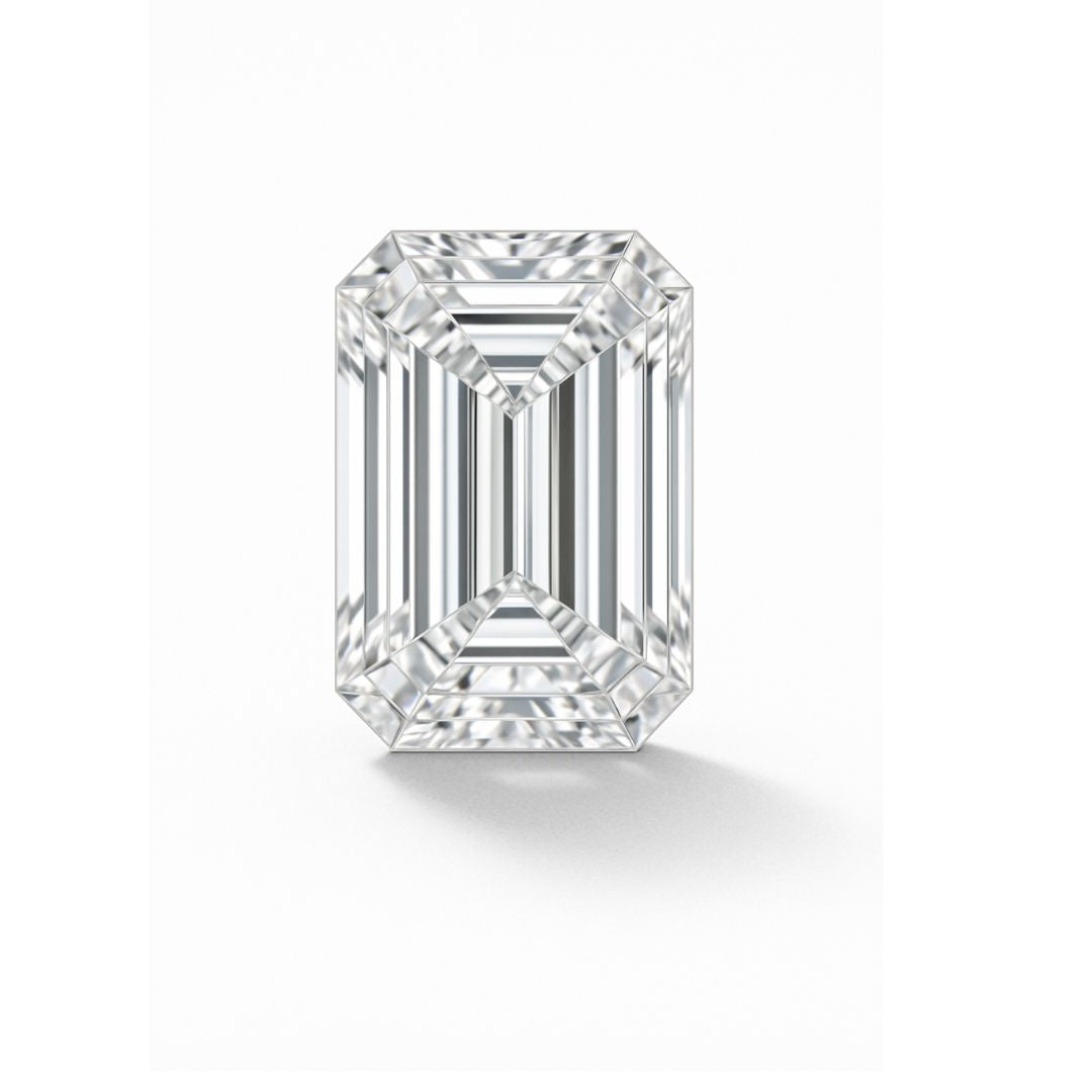 Emerald Cut Loose Lab Grown Diamond Stone VS2 IGI Certified