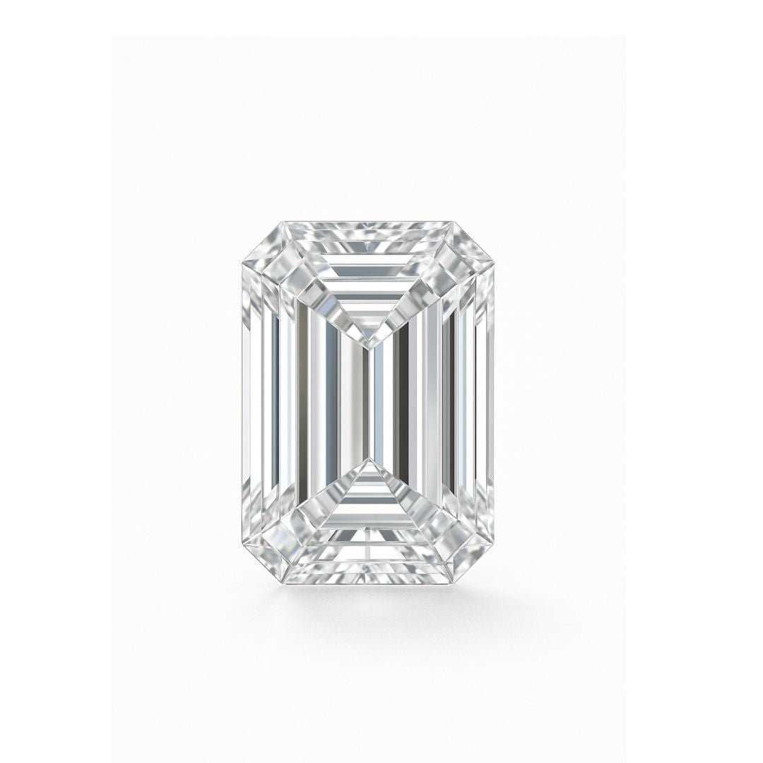Emerald Cut Loose Lab Grown Diamond Stone VVS2 IGI Certified
