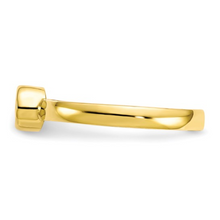 Load image into Gallery viewer, 10k Gold CZ Toe Ring For Women