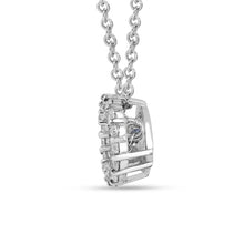 Load image into Gallery viewer, Natural Tanzanite Dancing Stone Pendant Necklace