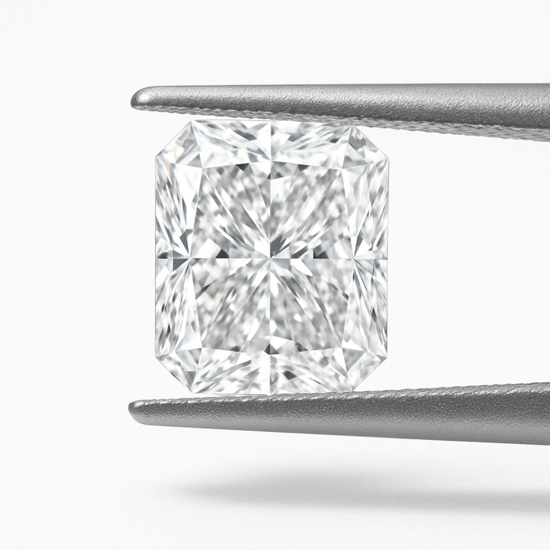 Radiant Loose Lab Grown Diamond Stone SI1 IGI Certified