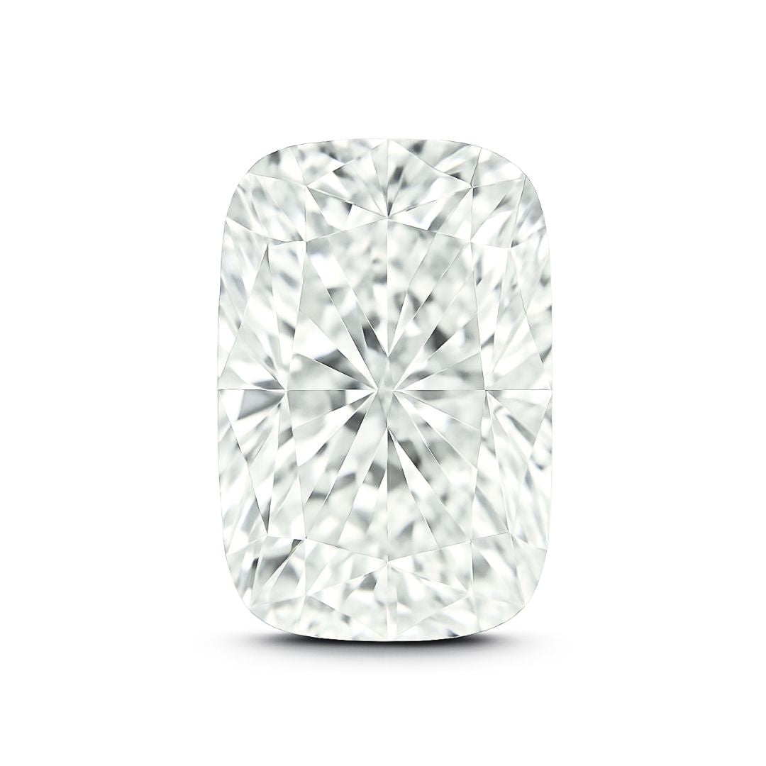 Long Cushion Cut Loose Lab Grown Diamond Stone VS2 IGI Certified