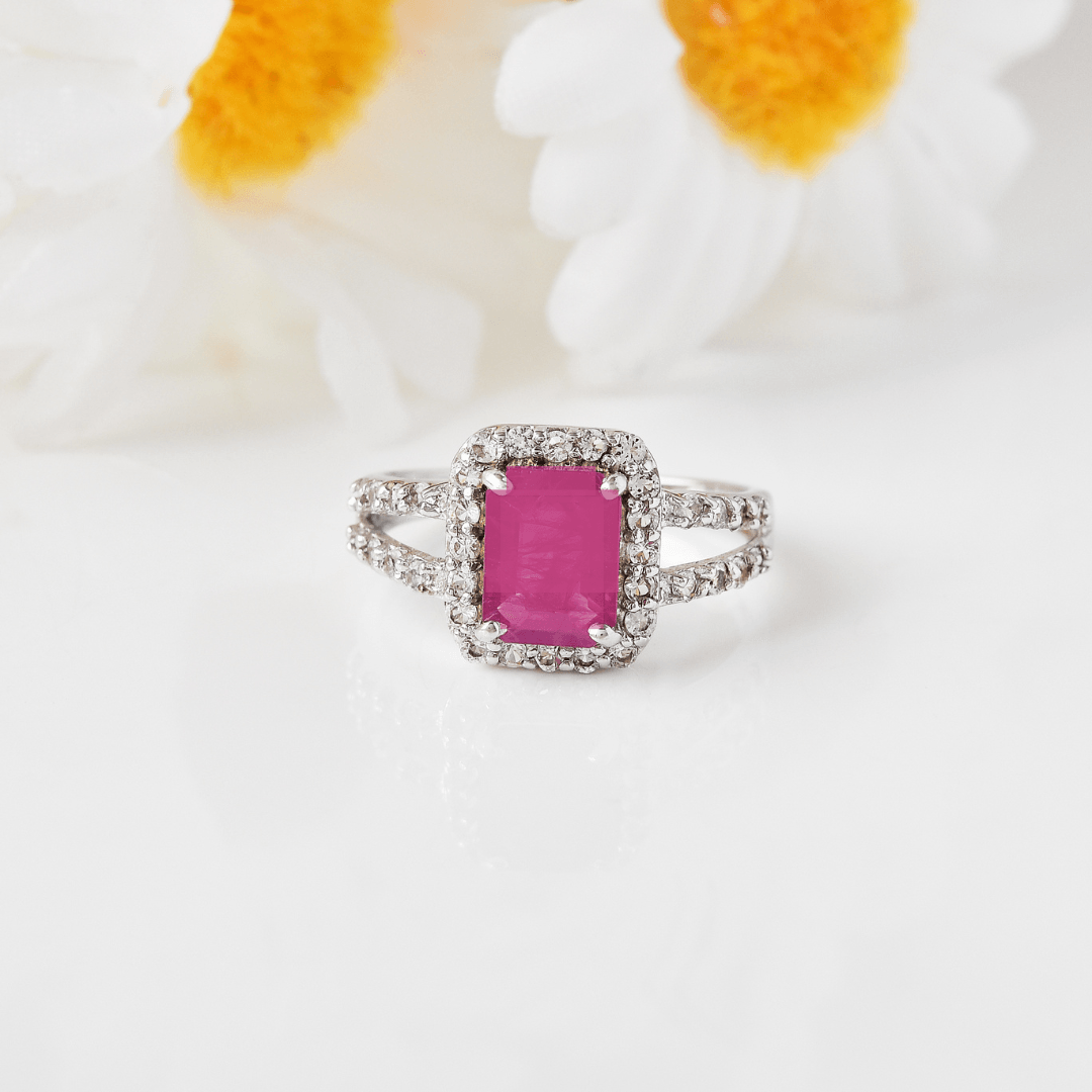 split band ring designs, elegant ruby ring