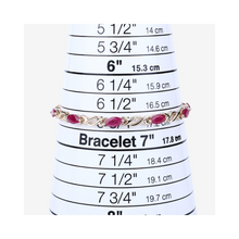 Load image into Gallery viewer, Genuine Ruby Crossover Bracelet