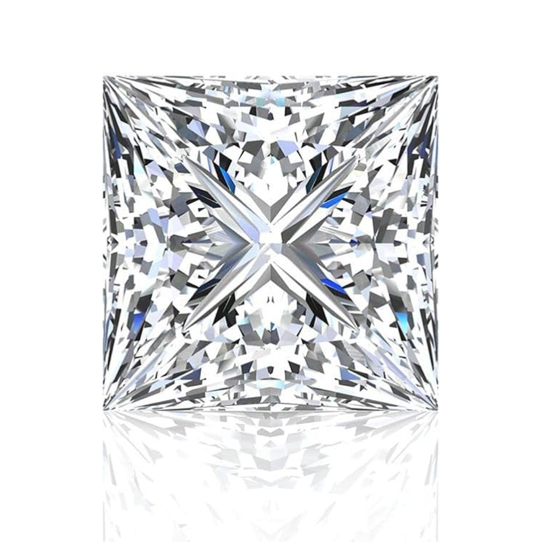 Princess Cut Loose Lab Grown Diamond Stone VS2 IGI Certified