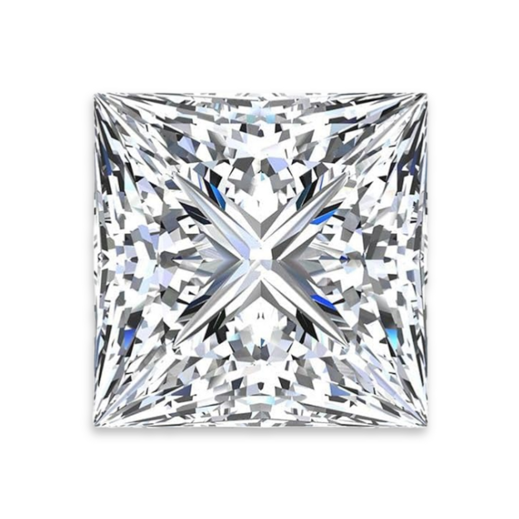 Princess Cut Loose Lab Grown Diamond Stone VS1 IGI Certified