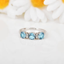 Load image into Gallery viewer, ring for her, ring for mom, gift for her, anniversary girft, december birthday month gift