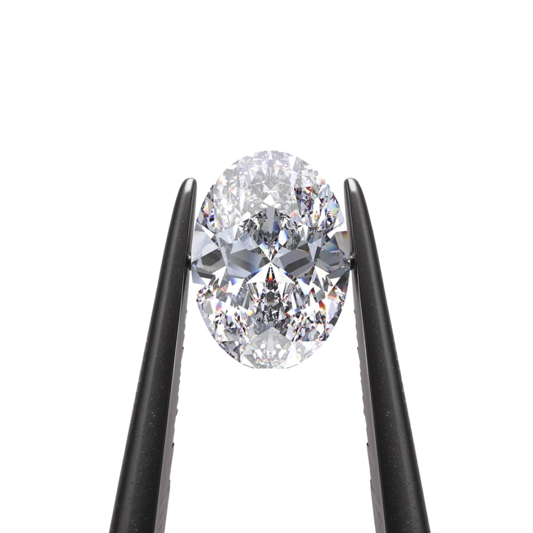 Oval Loose Lab Grown Diamond Stone VVS1 IGI Certified
