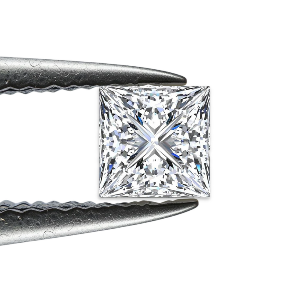 Princess Cut Loose Lab Grown Diamond Stone VS1 IGI Certified