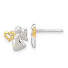 Load image into Gallery viewer, Sterling Silver Angel Earrings