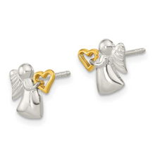 Load image into Gallery viewer, Sterling Silver Angel Earrings
