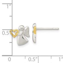 Load image into Gallery viewer, Sterling Silver Angel Earrings