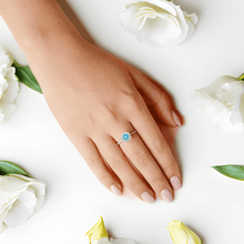 Load image into Gallery viewer, cushion shape halo ring for women, wedding ring, engagement ring for women, promise ring for her
