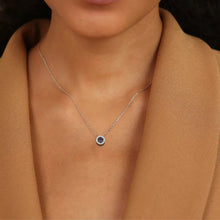 Load image into Gallery viewer, Created Alexandrite Dancing Stone Necklace