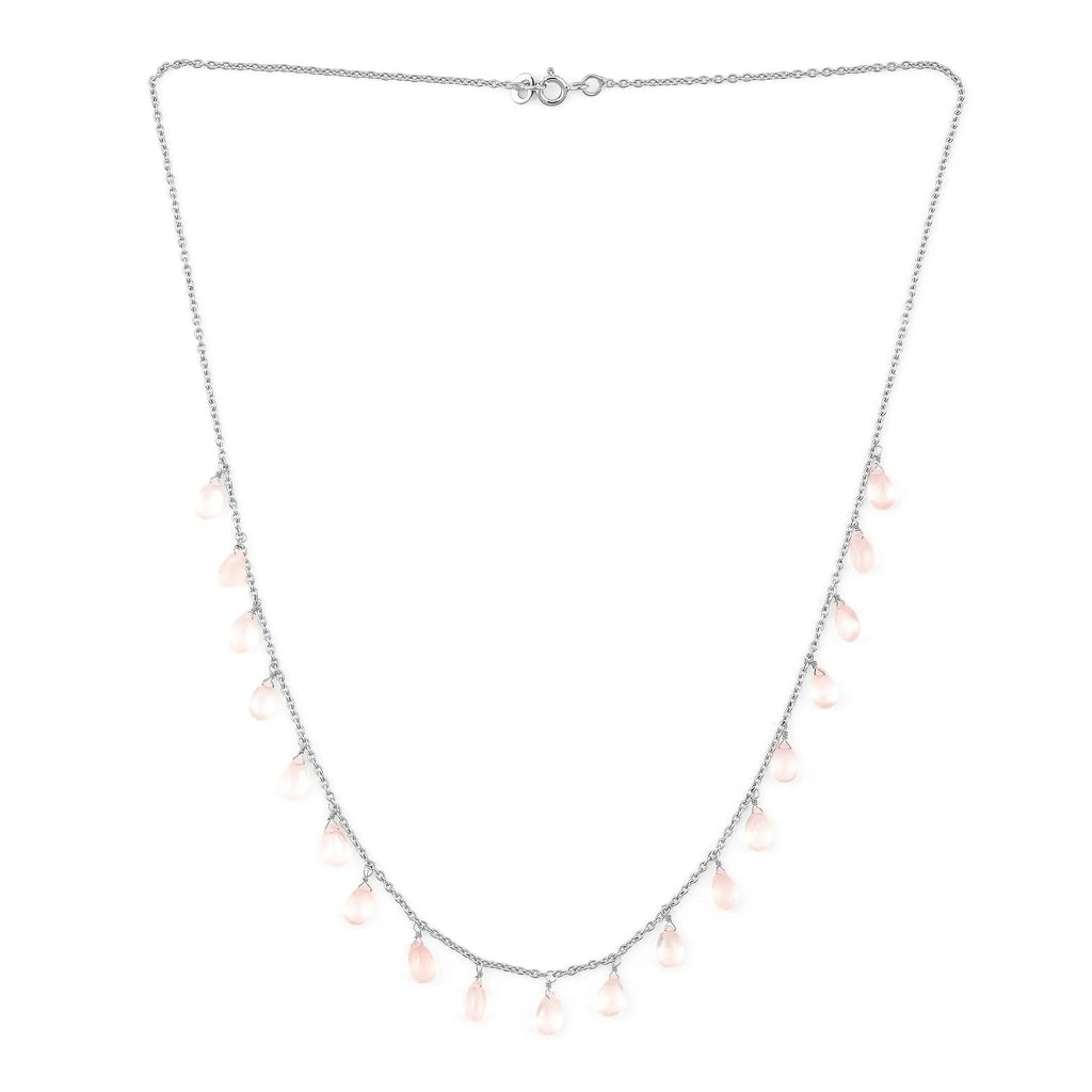 Rose Quartz Layer Necklace