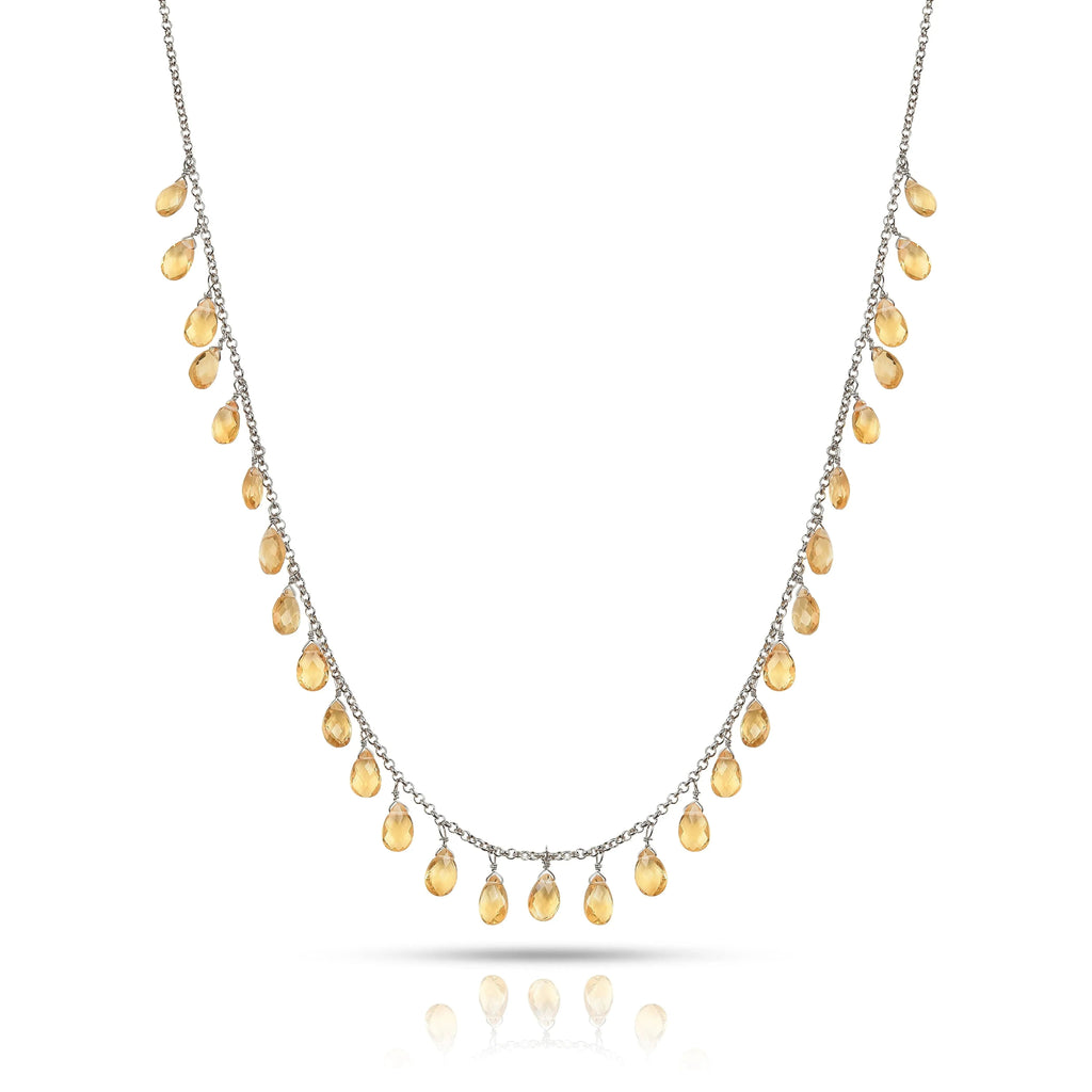 Citrine Layer Necklaces