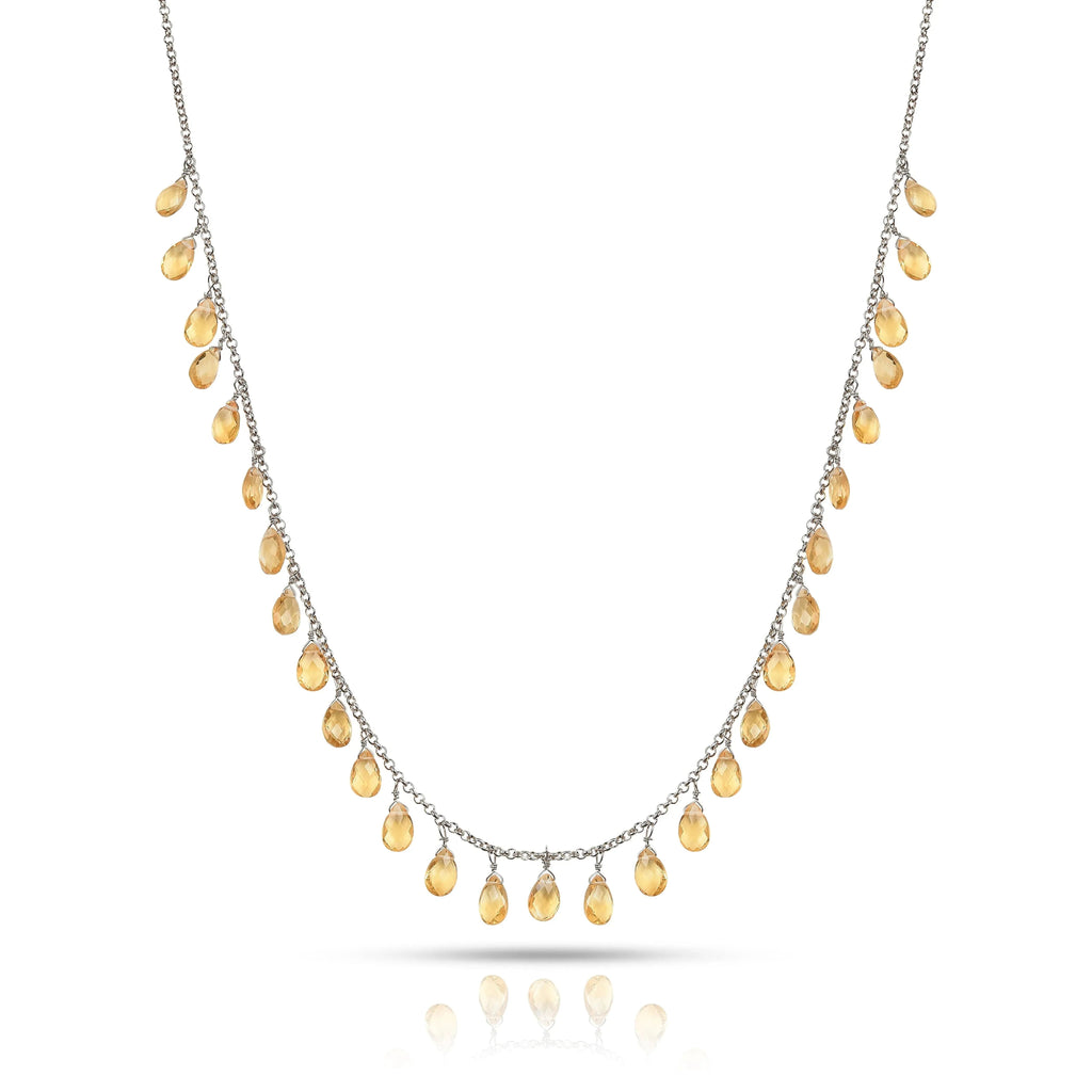 Citrine Layer Necklaces