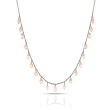 Load image into Gallery viewer, Rose Quartz Layer Necklace