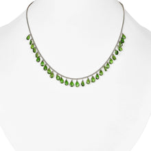 Load image into Gallery viewer, Chrome Diopside Layer Necklace