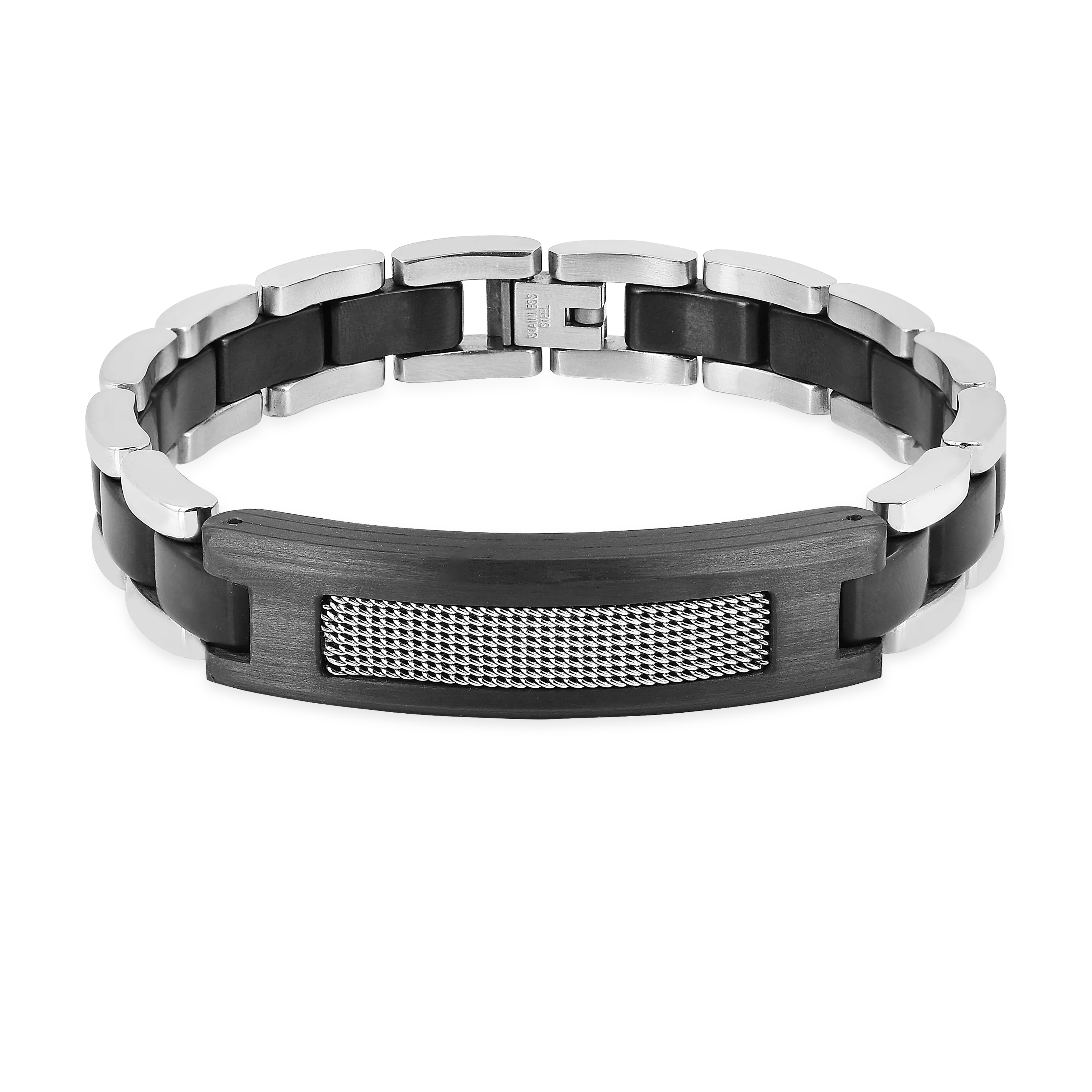 Stainless Steel Black Link Bracelets