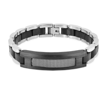 Load image into Gallery viewer, Stainless Steel Black Link Bracelets