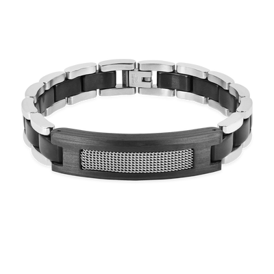 Stainless Steel Black Link Bracelets