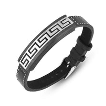 Load image into Gallery viewer, Greek Key Bracelet for Men