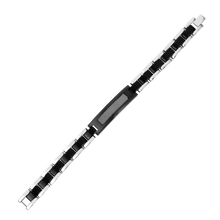 Load image into Gallery viewer, Stainless Steel Black Link Bracelets